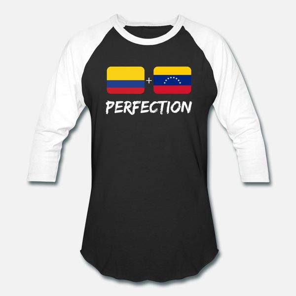 

colombian plus venezuelan perfection heritage gift t shirt men customize short sleeve o-neck unique fitness casual spring autumn shirt