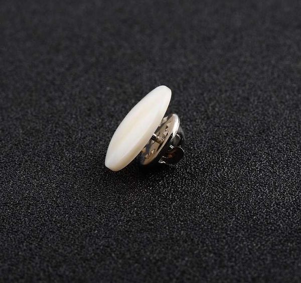 

shell brooch men women brooch crystal pin jewelry broche for male wholesale, Gray