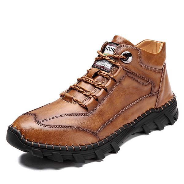 

brand handmade breathable men's oxford shoes dress shoes men flats sneakers fashion men leather business, Black