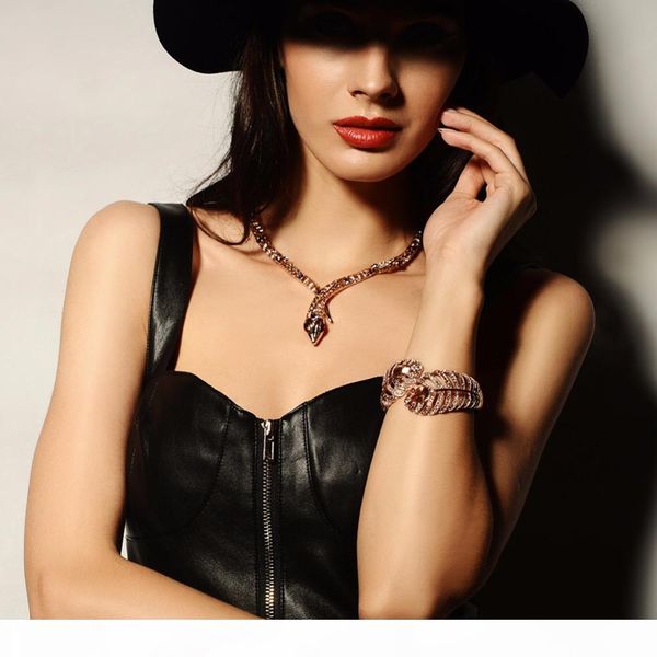 

viennois rose gold color feather bangles for woman big crystal full rhinestone hollow out bracelet bangles luxury high jewelry q170684, Golden;silver