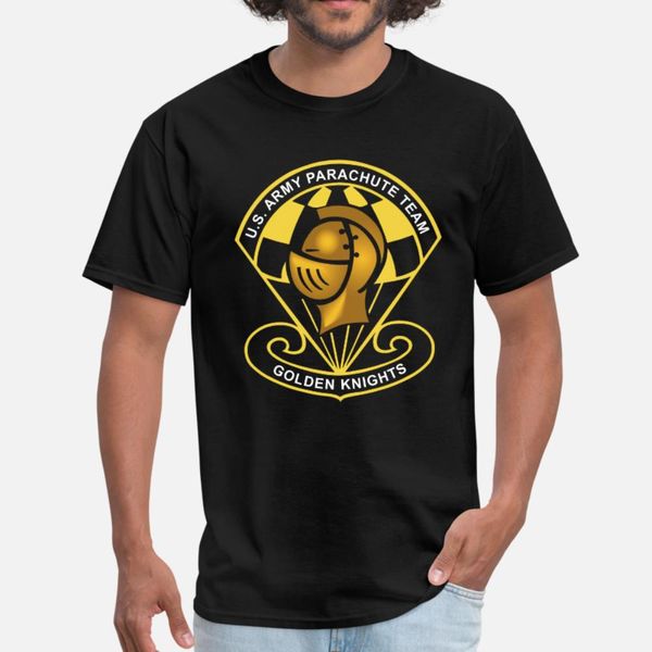 

us army golden knights парашют team военные тенниски людей напечатанный футболка s-xxxl нормальный сумасшедшая повседневный лето тонкая руба