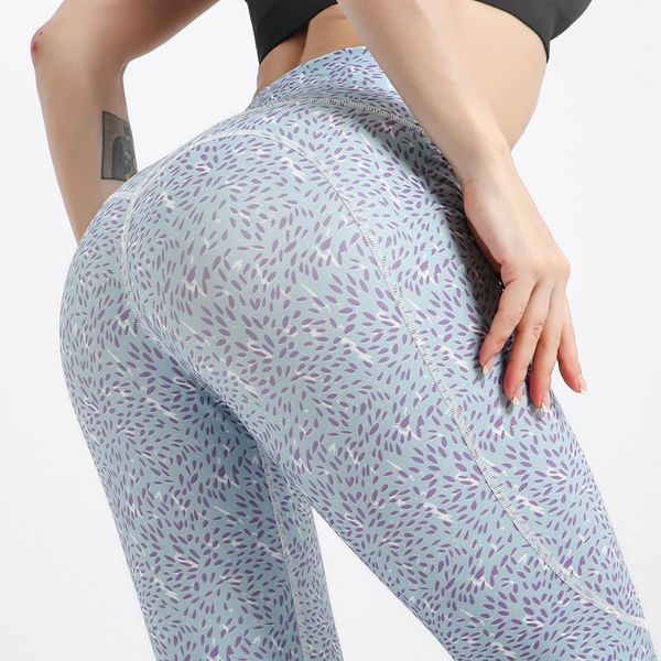 

blue printed yoga leggings women running gym pants high waist yoga leggings women fitness sport pants jogging sportswear, White;red