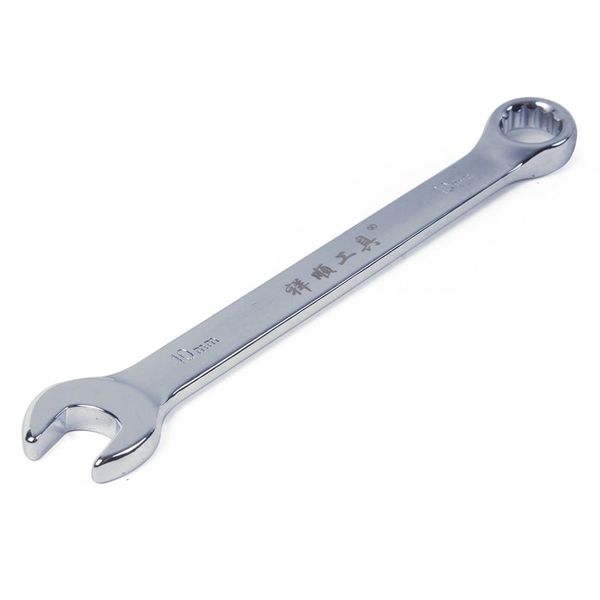 

10 mm silver chrome vanadium steel combination standard spanner szhkdwau