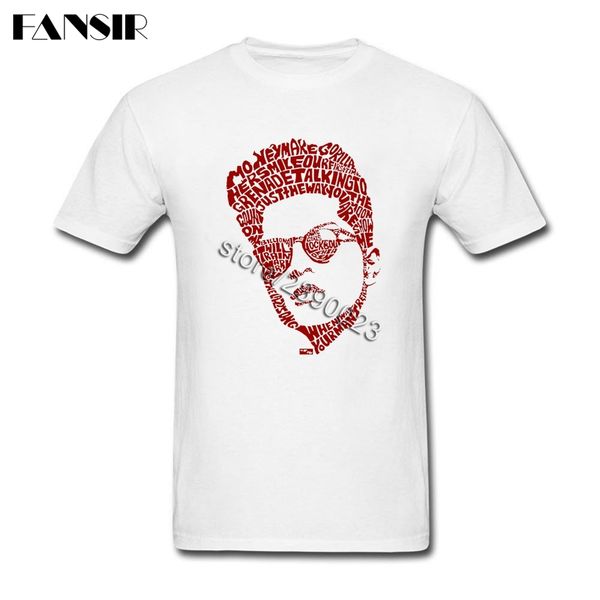 

fashion tee shirt mens bruno mars men t-shirts short sleeve crewneck cotton family clothes