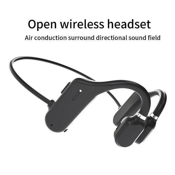 

new headphones bluetooth 5.0 wireless not in-ear earphone ipx6 waterproof sports ear hook headphone