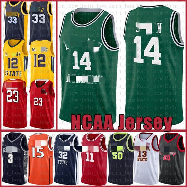 

college basketball wears will 14 smith college fresh prince lebron 23 james dwyane 3 wade kyrie basketball jersey irving stephen 30 curry nc, Black