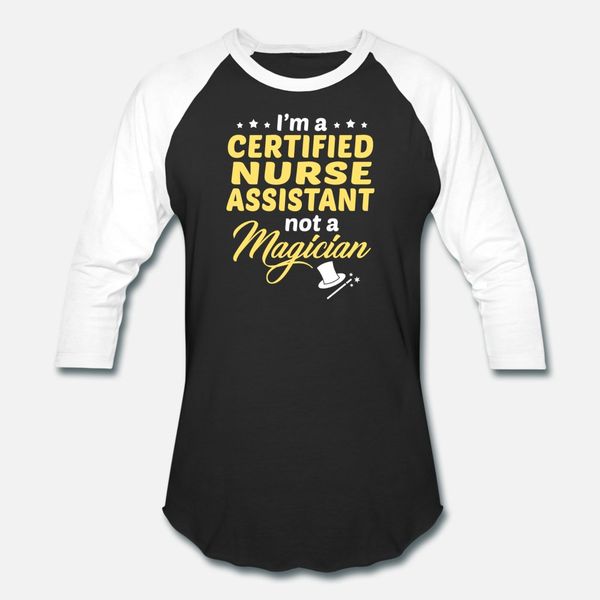 

certified nurse assistant t shirt men printing short sleeve s-3xl kawaii crazy casual summer style pattern shirt