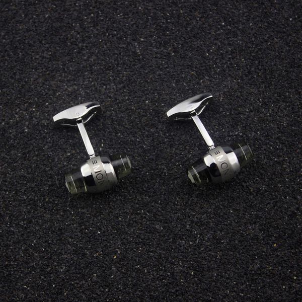 

t shirt cufflinks male cuff buttons steel cuff links for men jewelry gift, Silver