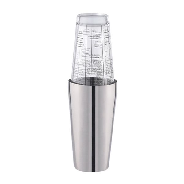 

portable home cocktail shaker bar wine stainless steel kitchen mix measuring