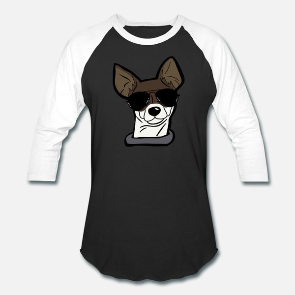 

chihuahua dog lover wearing aviator sunglasses t shirt men custom short sleeve o-neck vintage loose fashion spring autumn outfit shirt