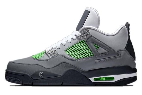 

highest quality 40-47carnival court purple bred jumpman 4 4s iv cactus jack mens basketball shoes white cement denim blue men sports, Black