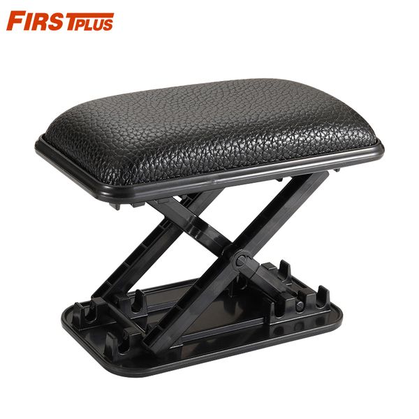 

adjustable pu leather auto seat gap filler organizer with armrest holder mobile coin card holder with arm rest car styling
