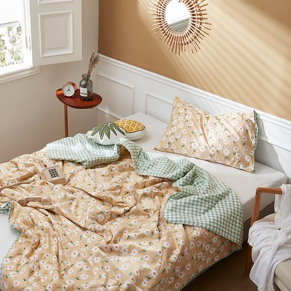 

summer airable cover cotton summer blanket home nap