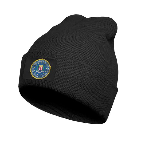 

fashion federal bureau of investigation fbi ski warm beanie skull hats styles, Blue;gray