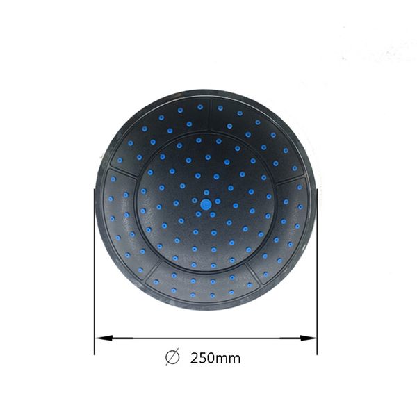 

25cm bathroom shower head replacement tools spraying acccessories rainfall round