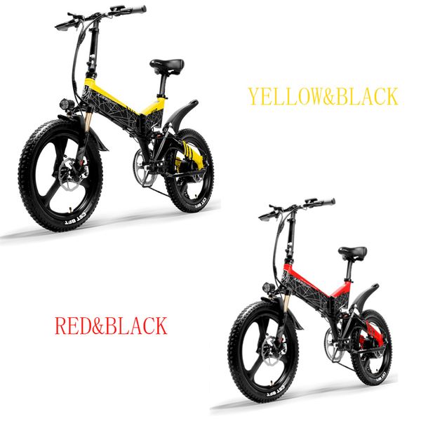 

china supplier lankeleisi 20 inch foldable electric bike electric bicycle 400w motor l g 13ah lithium battery, Silver;blue