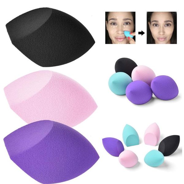 

sponges, applicators & cotton 1pc makeup sponge cosmetic puff dry wet dual use for foundation concealer cream make up easy soft tools