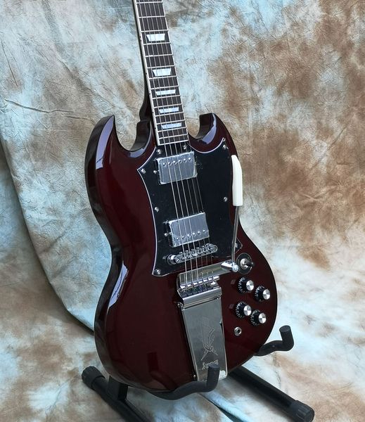 

custom quality electric guitar angus young ac/dc tremolo/viabrato