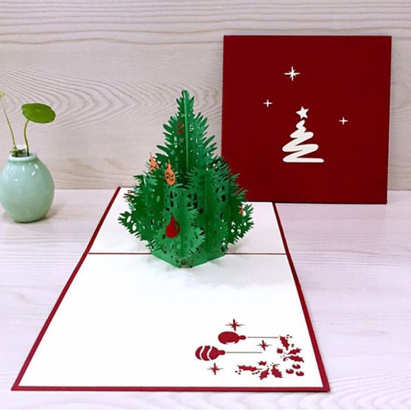 

greeting cards 3d christmas paper card handmade personalized keepsakes postcards wedding birthday decor