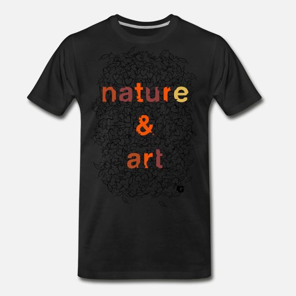 

urban gorilla wear nature & art autumn colors t shirt men designs tee shirt crew neck clothes graphic breathable spring letter shirt