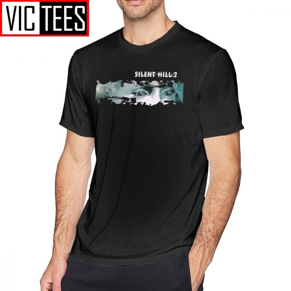 

mens silent hill t shirts silent hill 2 t-shirt print 100% cotton tee shirt 5x summer fun man tshirt
