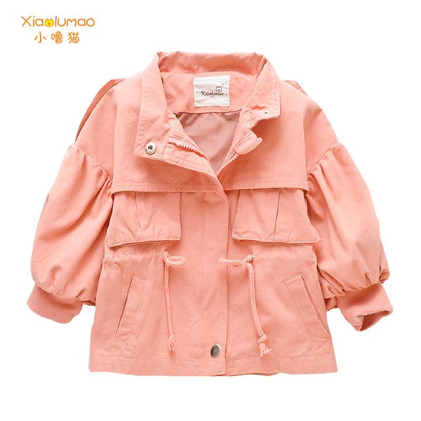 

jacket for girls 5-16 years candy childrens jacket cotton trench coat for girl kids fleece jackets dropshipping clothes, Blue;gray