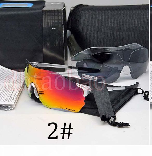 

moq=1 pcs rimless polarized sports sunglasses +case outdoors driving beach cycling glasses uv400 9 colors ing, White;black