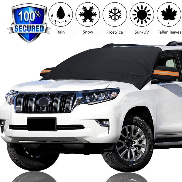 

universal windshield cover snow and ice covered sunshade magnetic automobile protective covers anti-icing car protective shield