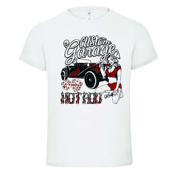 

print t-shirt 2019 fashion custom garage od grease dice mens t shirt mens' t-shirt