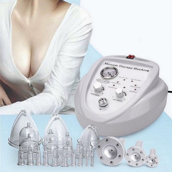 

multifunction vacuum slim therapy machine buttocks enhancement massage sucking cupping nursing breast enhancer instrument