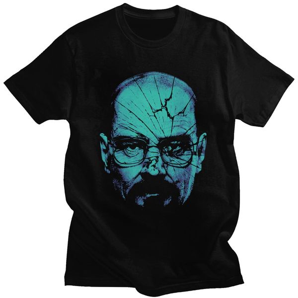 

классической breaking bad футболка men короткий рукав streetwear walter white телешоу гейзенберг футболка с сыпучими fit хлопок tee идеи под