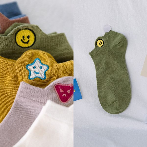 

embroidered trendy lolita creative women's boat boat and socks socks profiteering products ybrkz, Black