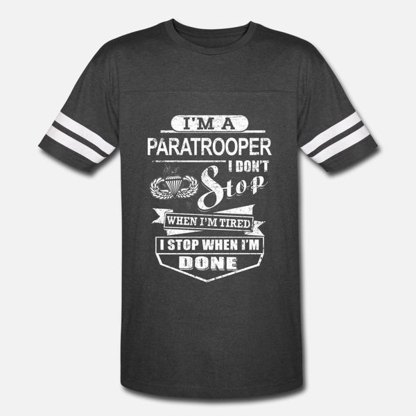 

paratrooper i m a paratrooper t shirt men customize 100% cotton round neck fit fit new style summer slim shirt