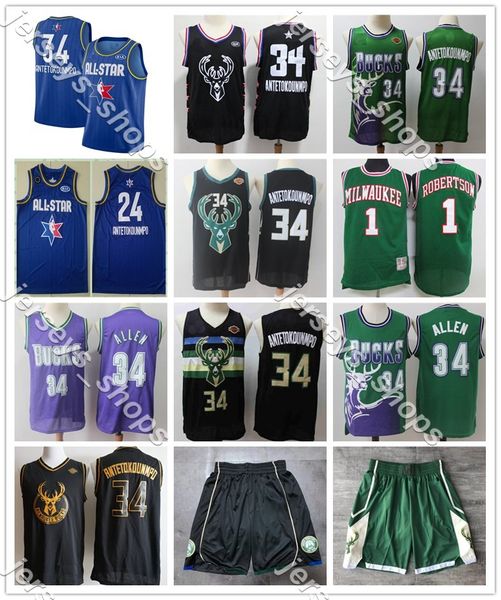 

мужчины яннис 34 antetokounmpo milwaukee нба бакс 2020 колледж баскетбольное зеленый дешевы баскетбол прошитой шорты, Black;red