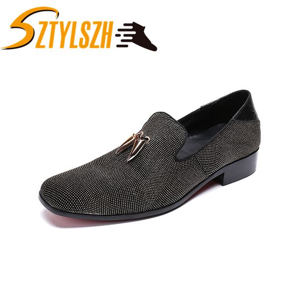 

new handmade brand tassel shoes men casual leather dress loafers oxfords moccasins luxury fashion italian wedding flat shoes, Black