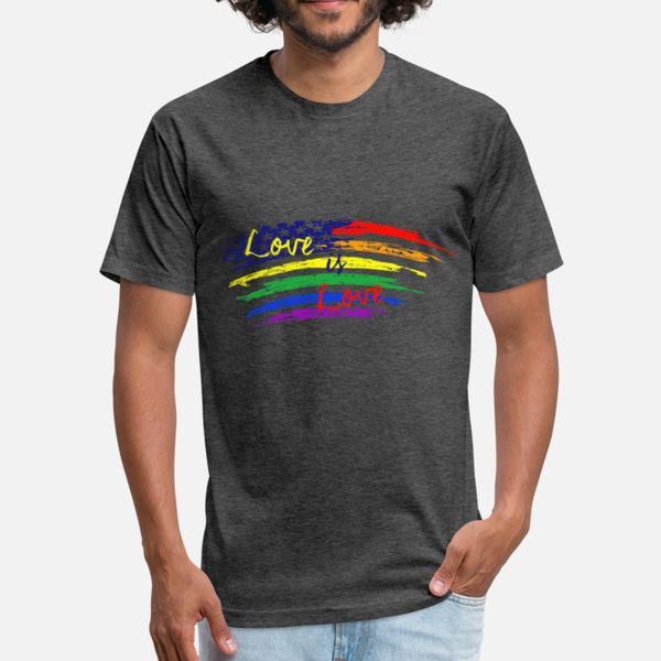 

usa love is love t shirt men custom 100% cotton plus size 3xl outfit cute new style summer style formal shirt