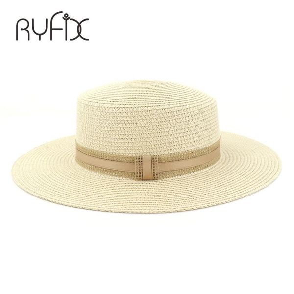 

summer personalized straw uv beach hat ladies vacation women sun protection visor hat big jazz ha172, Blue;gray