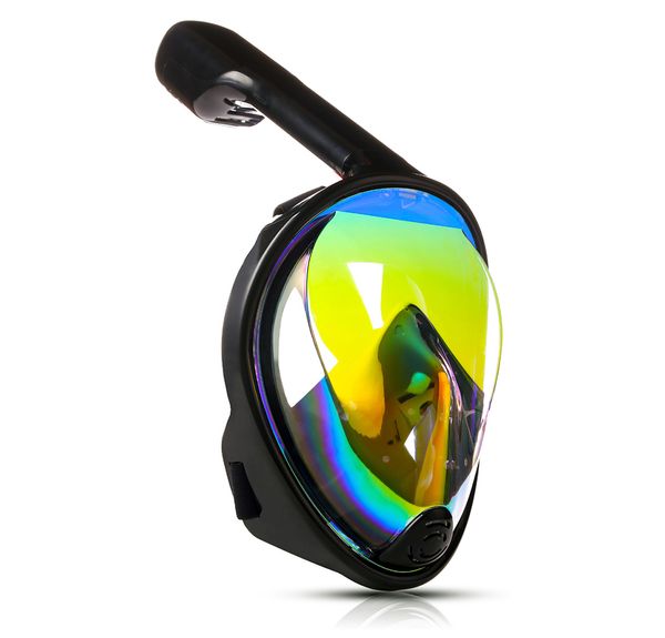 

water sports new full face diving mask underwater anti fog scuba snorkeling mask swimming with anti -skid ring earplug for gopro camera