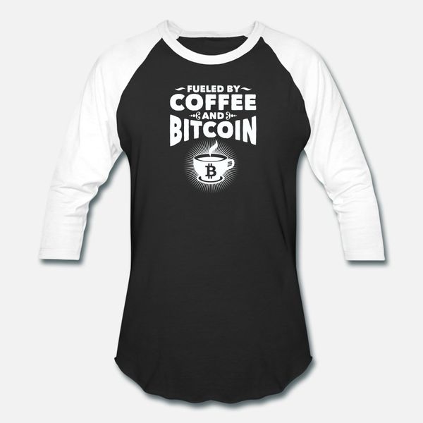 

crypto blockchain: fueled кофейным и bitcoin тенниска людей на заказ с коротким рукавом экипаж шеи trend fit повседневный весна картинки руб