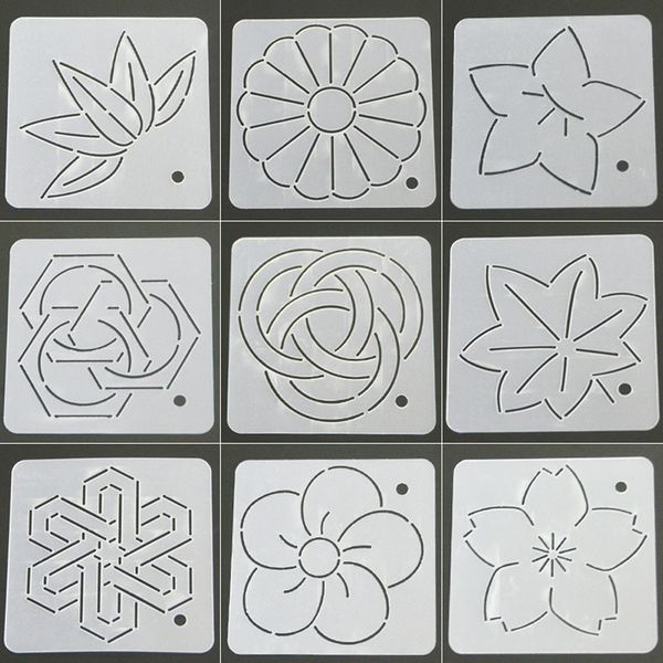 

bending embroidery model patchwork sewing template diy quilting translucent