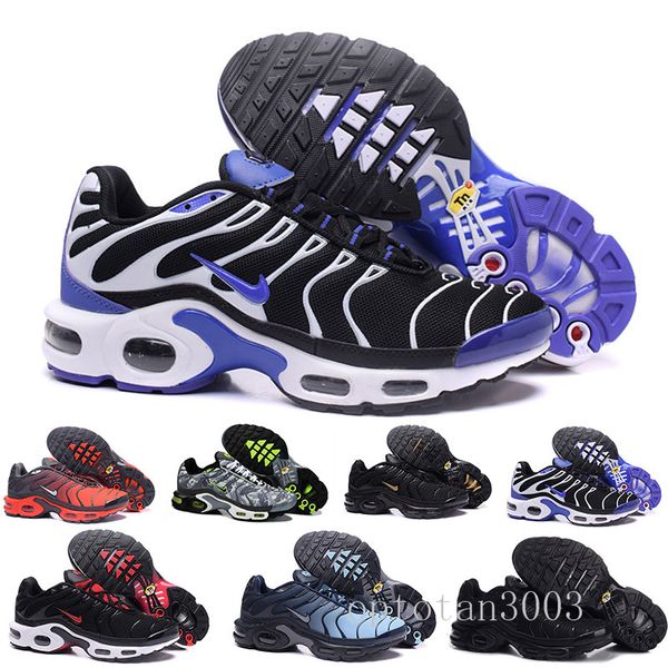 

скидка высокое качество спорт повседневная обувь новые tn мужчины черный белый красный mens дышащий runner кроссовки человек кроссовки тенни