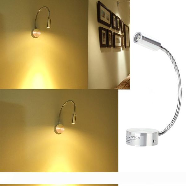 

led wall lamp wall light indoor bedroom reading bedside lamps room bathroom warm white direction adjustable with knob switch lights