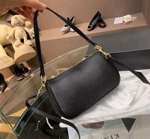 

High Quality New Underarm Bag Women Handbag Lady Senior Shoulder Bags Double Shoulder Strap Crossbody with Box