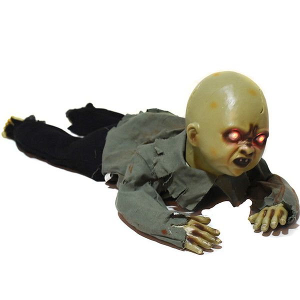

haunted zombie prop crawling baby animated prop skeleton halloween horror