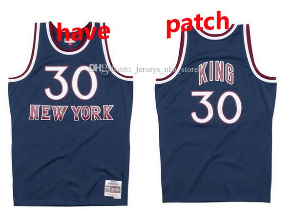 

Men's basketball New York Knicks 30 Bernard King Mitchell & Ness 1982-93 Hardwoods Classics Authentic Jersey 01