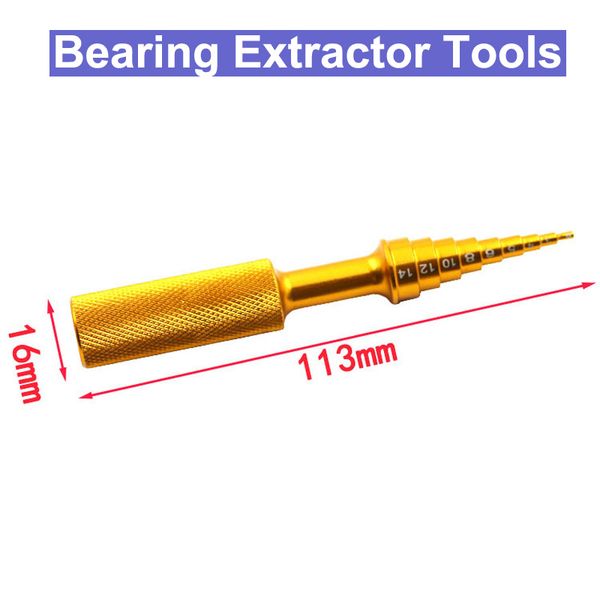 

2~14mm bearing disassembler bearing extractor tool od 2 4 6 8 10 12 14 mm install remove tool for rc car hand set