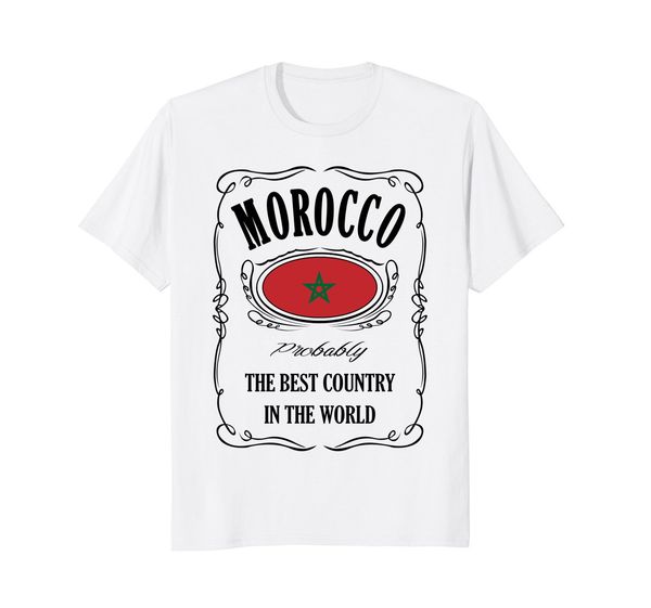 

t-shirt summer novelty cartoon t shirt morocco t-shirt moroccan flag moorish movie shirt