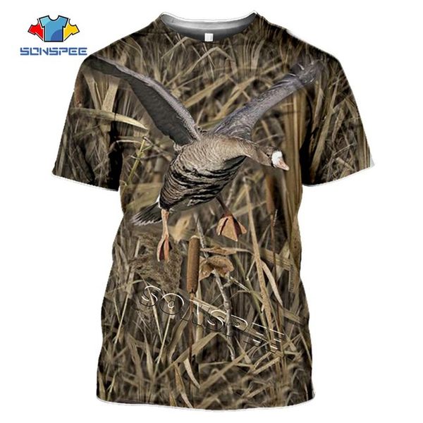 

summer men camo hunting animals rabbit pullover 3d print shirts anime horror harajuku men clothing