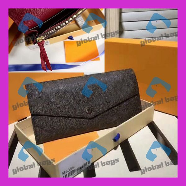 

women wallets ladies leather womenwallets women wallets bag fashion bag retro fashion women wallets business style, Red;black