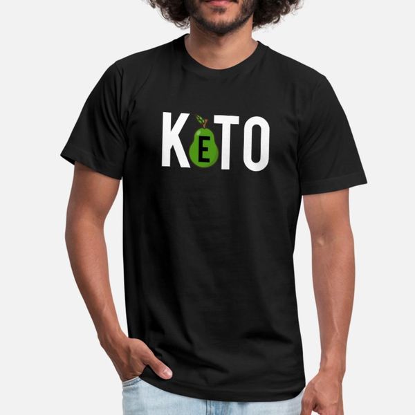 

keto diet t shirt men designing tee shirt euro size s-3xl gents sunlight breathable spring unique shirt